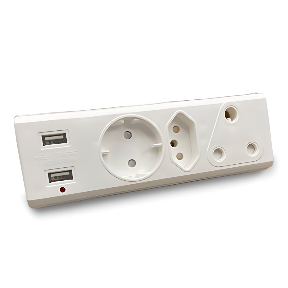 AUSMA R-21 USB 3-Way Multiplug
