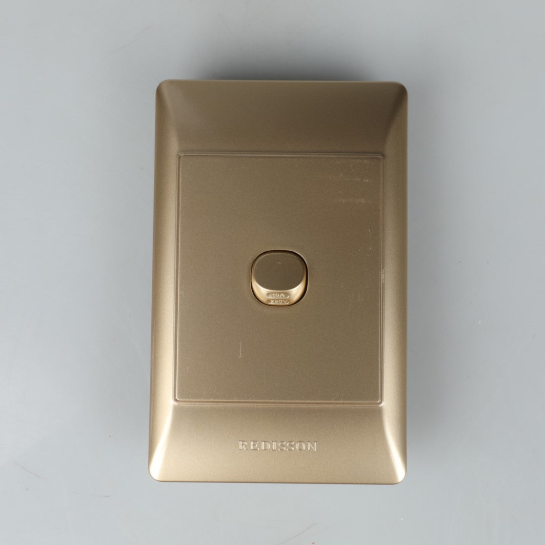 REDISSON A101(G) Golden Paddle Light Switch 16A, 2-Way, Modern Wall Switch