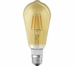 4w AMBER led filament warm white 3000k bulb E27 AMBER