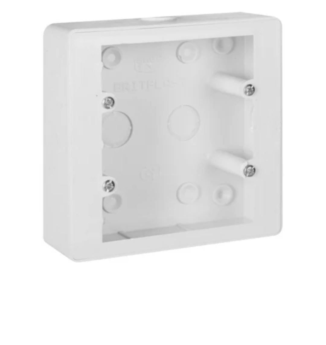 4×4 PVC Extension Box Surface Mount (WBSF-4X4)