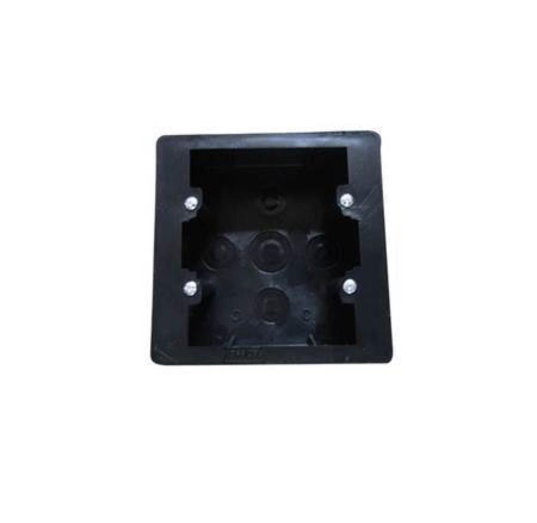 4x4 PVC Surface Mount Box Black Electrical Pattress Box (WBSF-4X4)