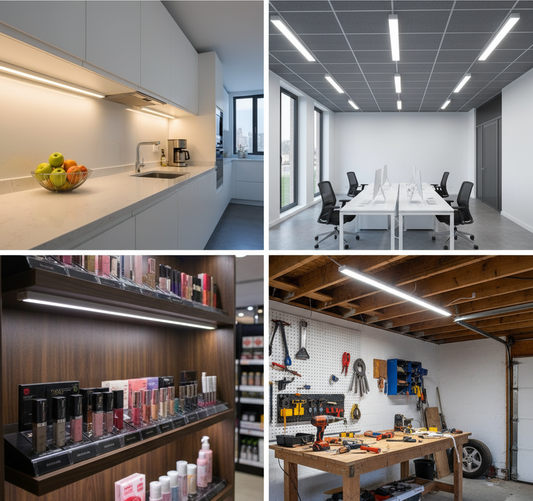 72w 5ft LED Batten cool white Light (6500K) TLH-FL 72w