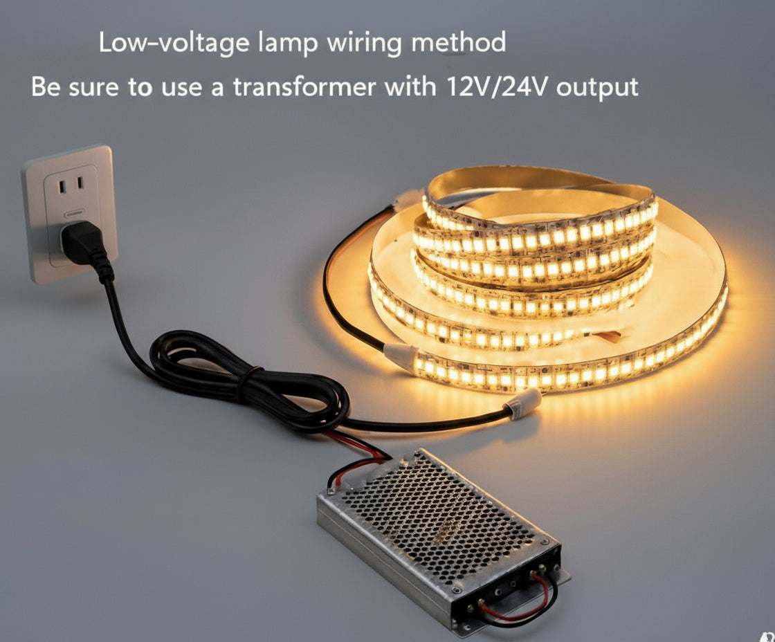 24V SMD 2835 Warm White LED Strip Light 120 LEDs/m 14W High Brightness