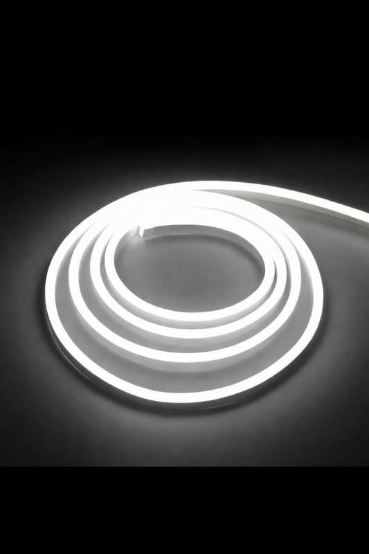 220V COB LED Strip Light Roll – 100m | 20W/m | IP65 Waterproof | 6500K Cool White