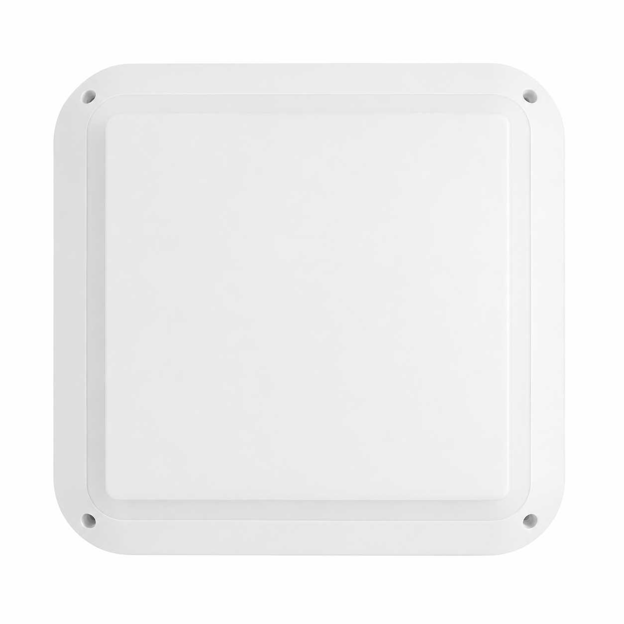 IP65 Square LED Bulkhead Light – E27 Lamp Holder | Black/White