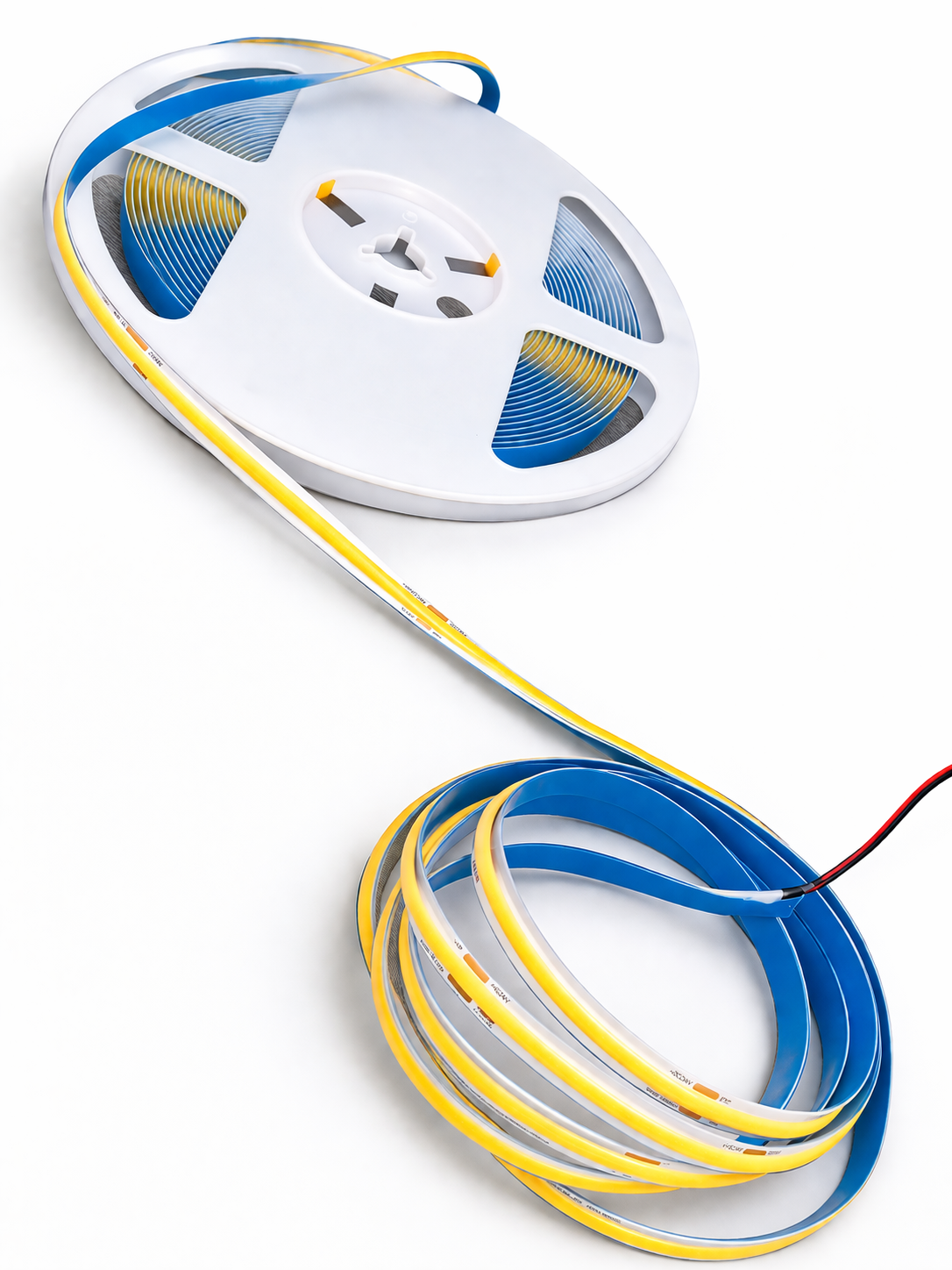 12V COB Blue LED Soft Light Strip 8mm (5m Roll)