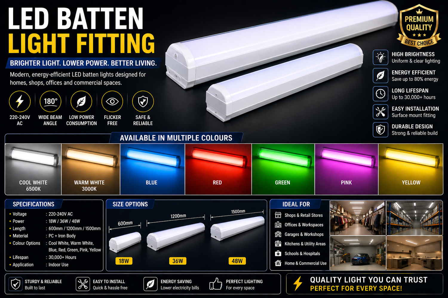 LED Batten Light