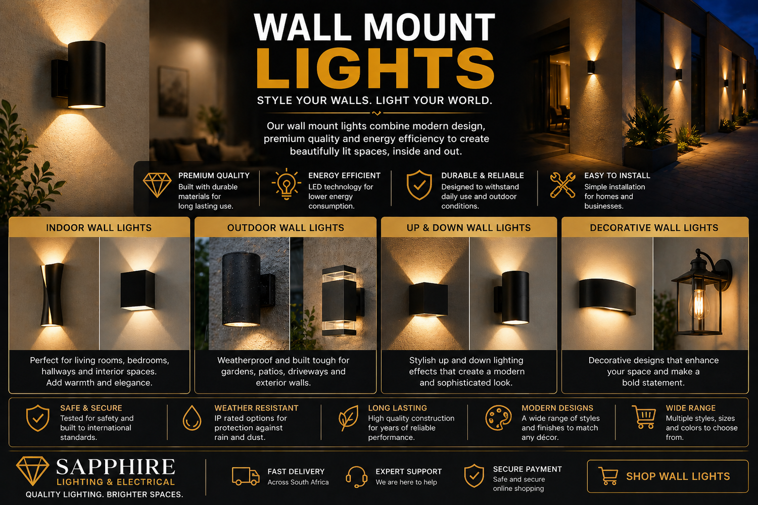 Wall Mount Lights