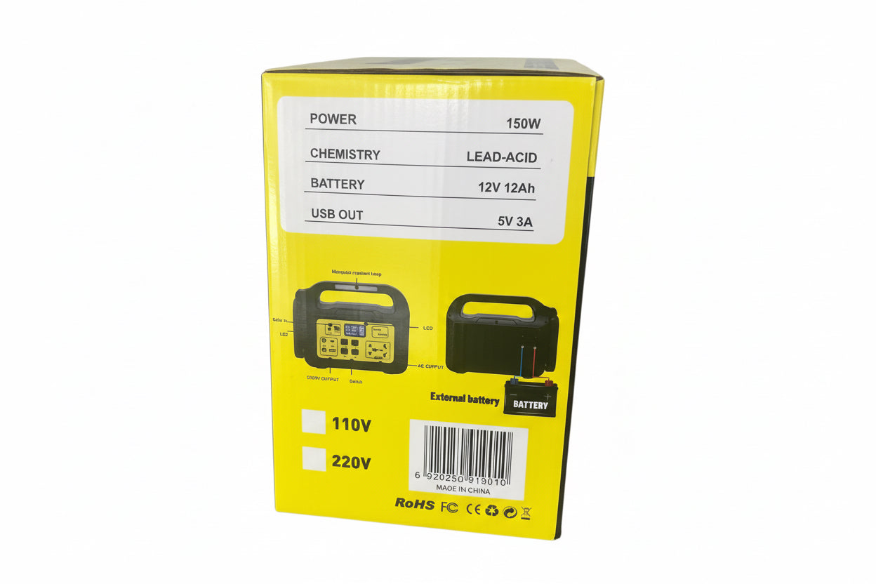 VIKARO 150W Portable Power Station  AC Energy Storage System (V-1225)