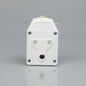 AUSMA AOK-12 PVC Janus Coupler  16A Multi Plug Adapter (White)