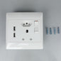 REDISSON D02-1 USB Wall Plug Adapter  Dual USB Charging Socket with Switched Outlet