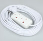 REDISSON M-02 15M Outlet Extender  Essential Extension Cord with 2 Sockets, Perfect for Travel  Reliable Electrical Plug for Home and Office 3M, 5M, 10M