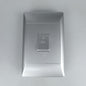 REDISSON Outlet Covers  Child-Safe Two Group Blank Equipment Cover (Silver, 4x2)
