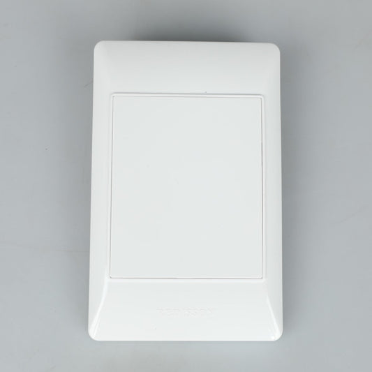 REDISSON 4x2 Blank Wall Plate Cover  White Gloss Finish (A200)