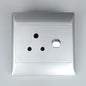 REDISSON Silver Wall Switched Socket S001 SIL