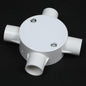 20mm PVC 4-Way Junction Box  Waterproof Conduit Distribution Box (G-04) for Electrical & Solar Installations