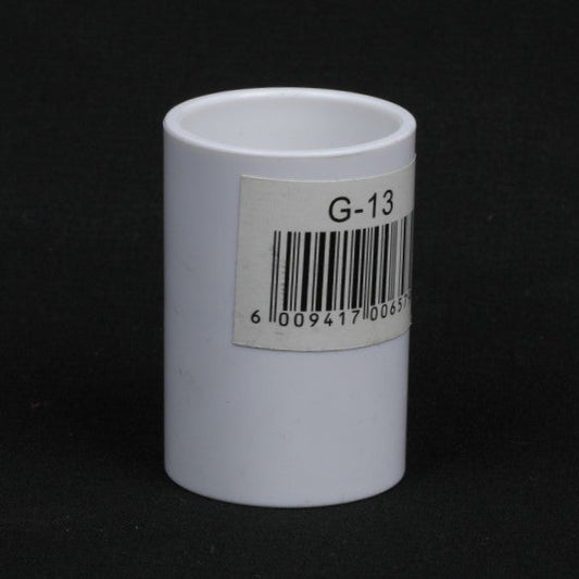 25mm PVC Coupling  Straight Conduit Pipe Connector (G-13) for Electrical & DIY Applications