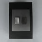 Redisson 2 Lever Wall Luxury Switch  4x4 (Silver Grey Finish) A102-C-SG