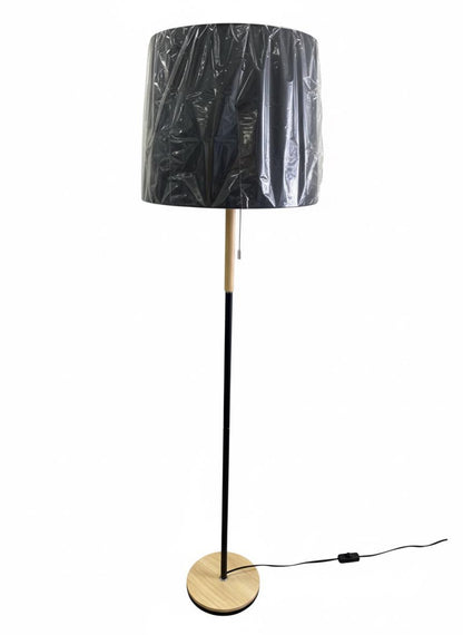 Modern Shelf Floor Standing Lamp  Black (Model D003)