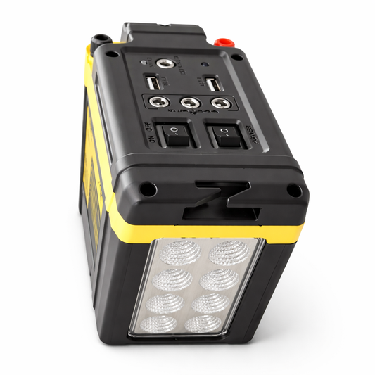 20W Solar Power Bundle Kit  Solar Panel + VIKARO Solar Lighting System + FREE LED Lights (Load Shedding Ready)