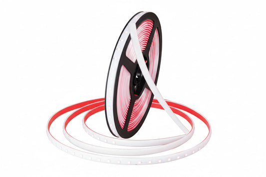 24V COB LED Strip Light IP68 Submersible  10mm, 320 LEDs/m  10m Roll (Warm White 3000K / Cool White 6000K)