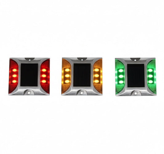 Solar LED Road Stud  Waterproof Solar Road Safety Light