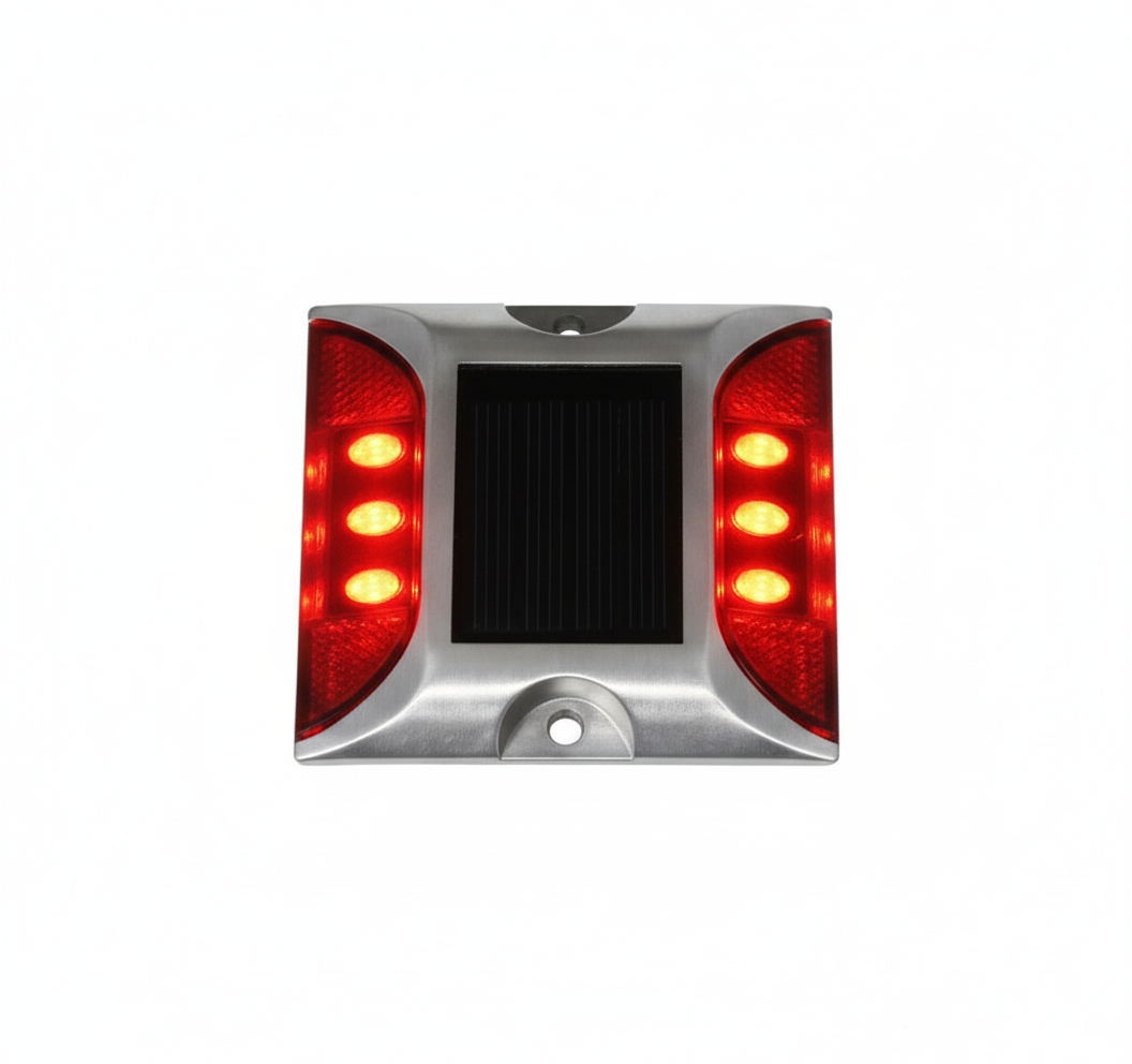 Solar LED Road Stud  Waterproof Solar Road Safety Light