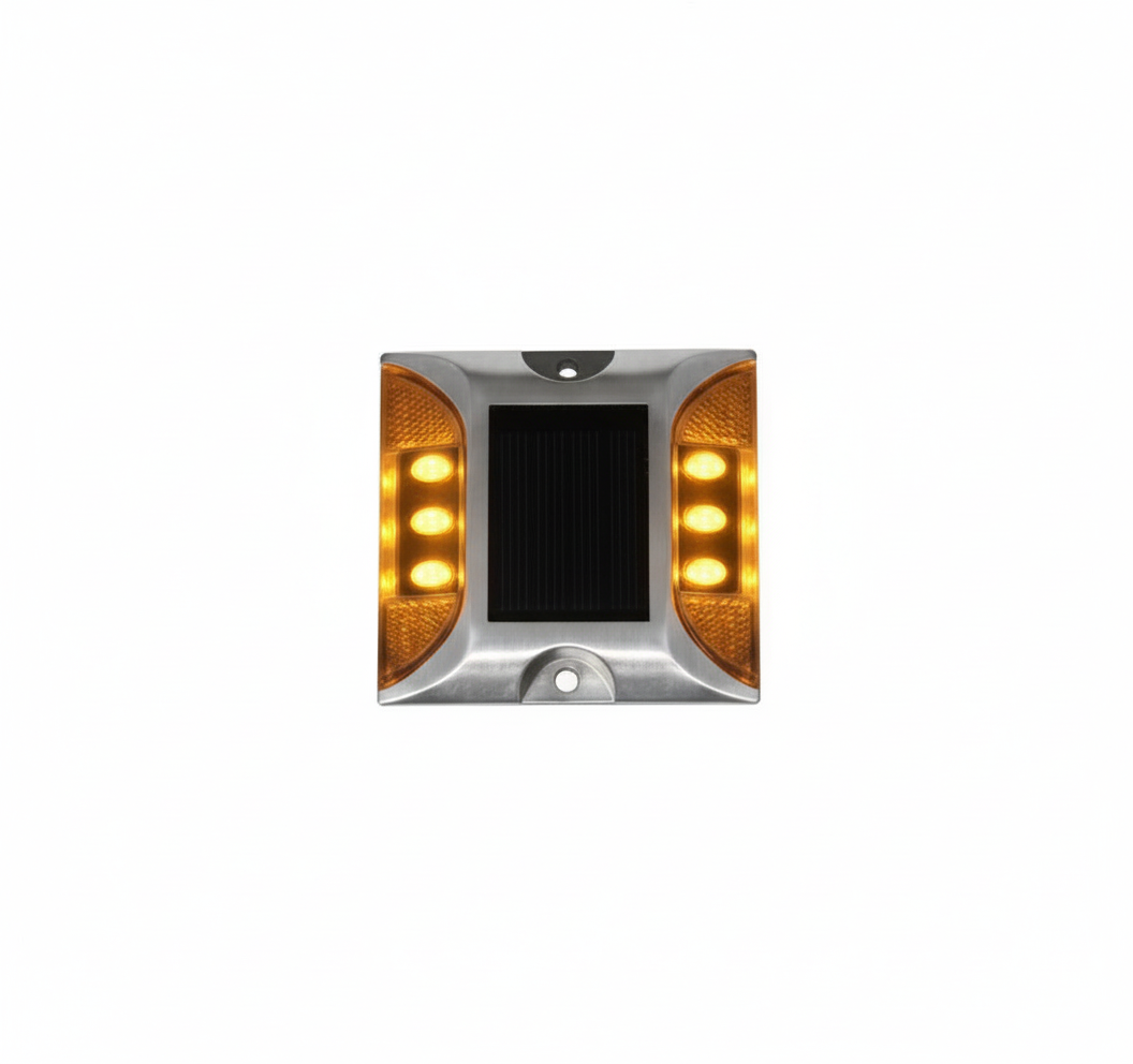 Solar LED Road Stud  Waterproof Solar Road Safety Light