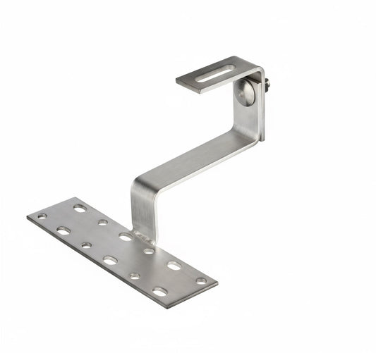 Galvanized Short Adjustable Solar Mounting Tile Roof Bracket