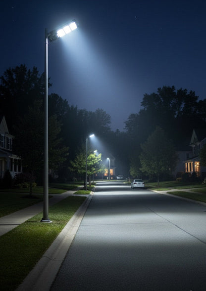 300W LED Solar Street Light  450 LED High Power Outdoor Light with Remote Control