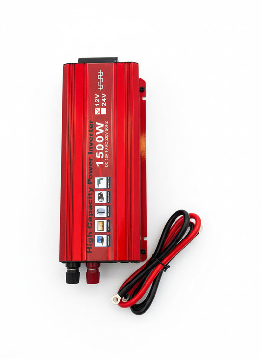 1500W DC to AC Power Inverter 12V/24V to 220V