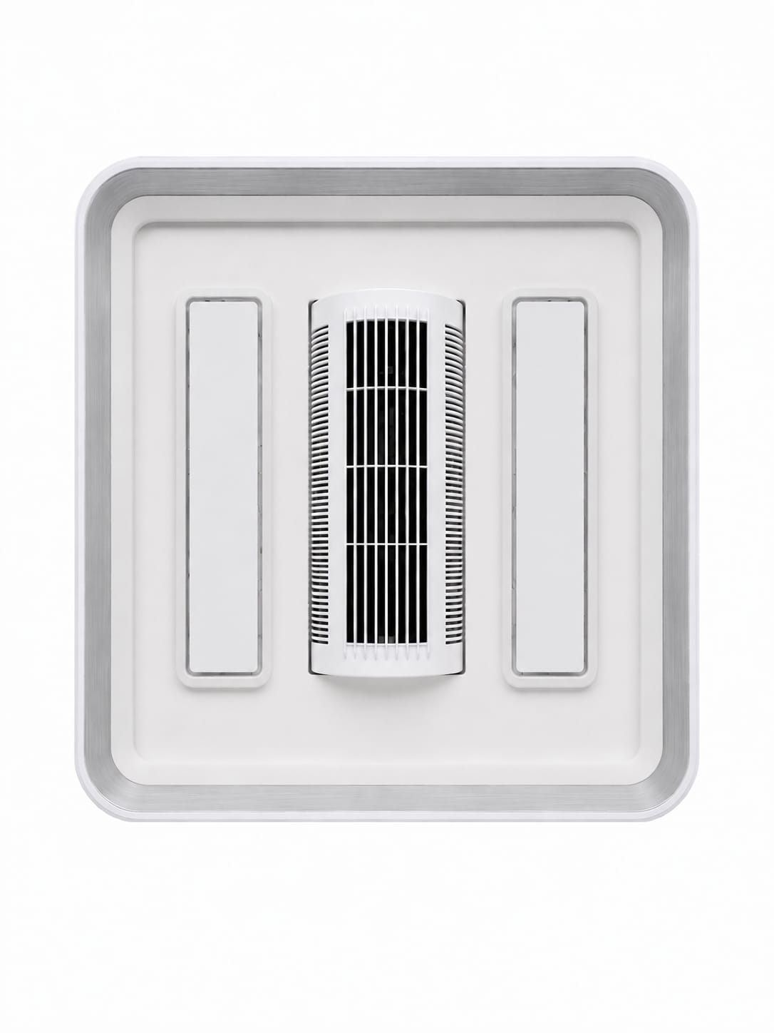 LED and Fan Modern Square light , Bedroom Study Living Room Fashion Decoration 3 Color Changing Ceiling Light(warm white ,cool white and day light) HTY-DX072