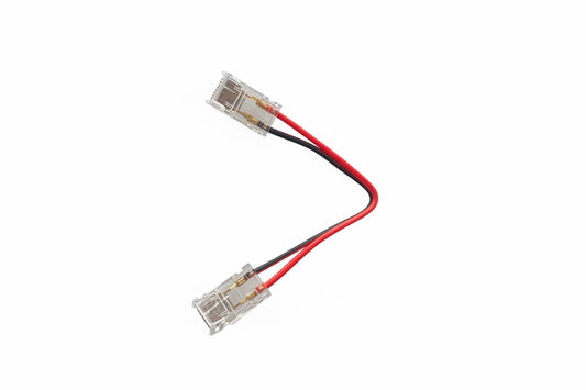 8mm LED Strip Light Straight Connector (2-Pin Strip to Strip Connector)