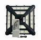 1000W LED Solar Street Light  High Bright Outdoor Solar Lamp with Motion Sensor & Remote Control (Square)