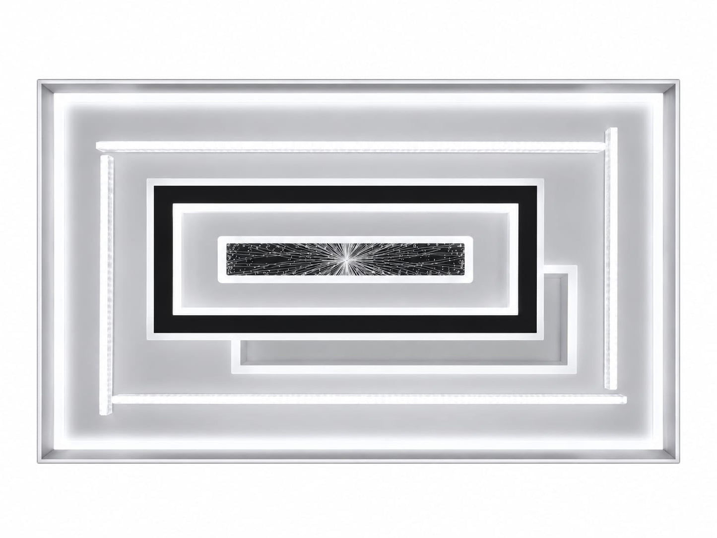 LED Morden Rectangle light , Bedroom Study Living Room Fashion Decoration 3 Color Changing Ceiling Light(warm white ,cool white and day light) HF-A013/1100X720