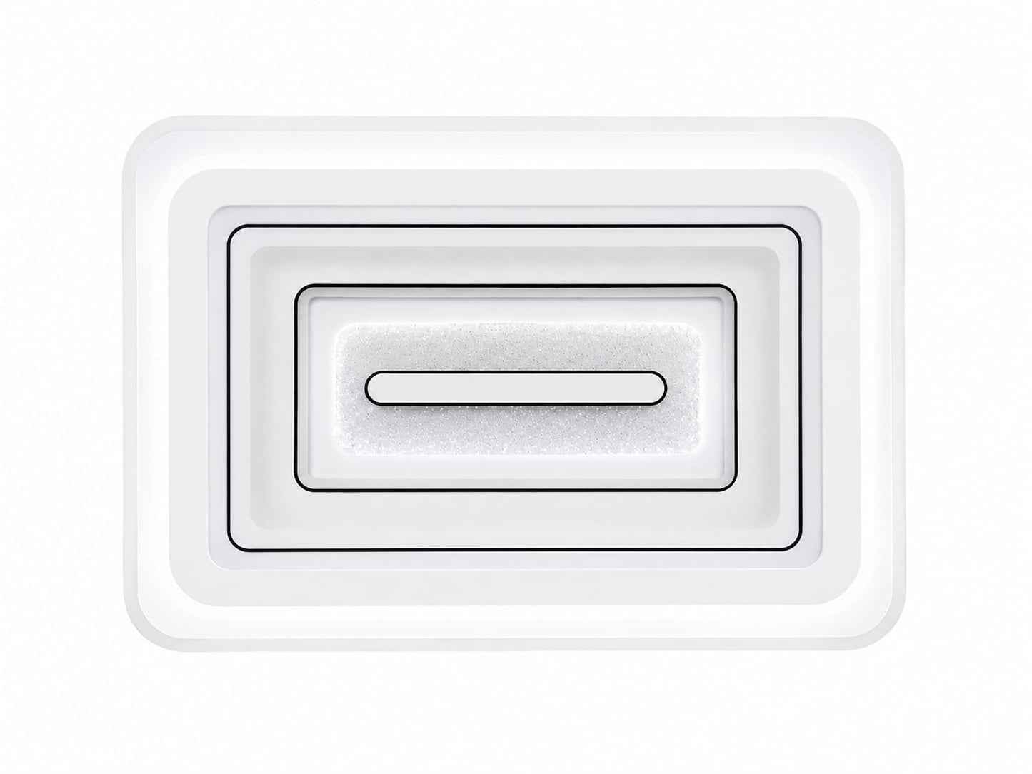 LED Modern Rectangle light , Bedroom Study Living Room Fashion Decoration 3 Color Changing Ceiling Light(warm white ,cool white and day light) BQ-DX068