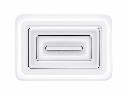 LED Modern Rectangle light , Bedroom Study Living Room Fashion Decoration 3 Color Changing Ceiling Light(warm white ,cool white and day light) BQ-DX068