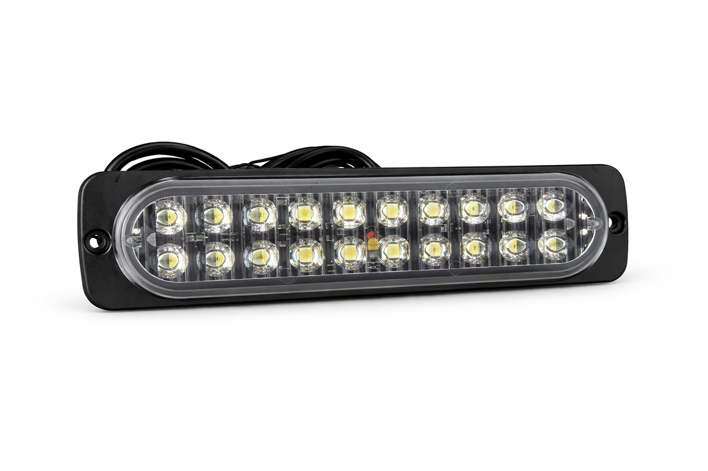 24 LED Vehicle Strobe Light  10-30V DC Warning Light Bar Size ( 190x45)