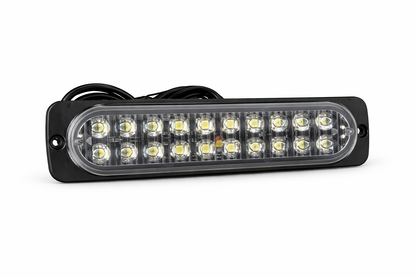 24 LED Vehicle Strobe Light  10-30V DC Warning Light Bar Size ( 190x45)