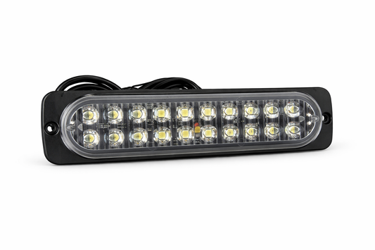 24 LED Vehicle Strobe Light  10-30V DC Warning Light Bar Size ( 190x45)