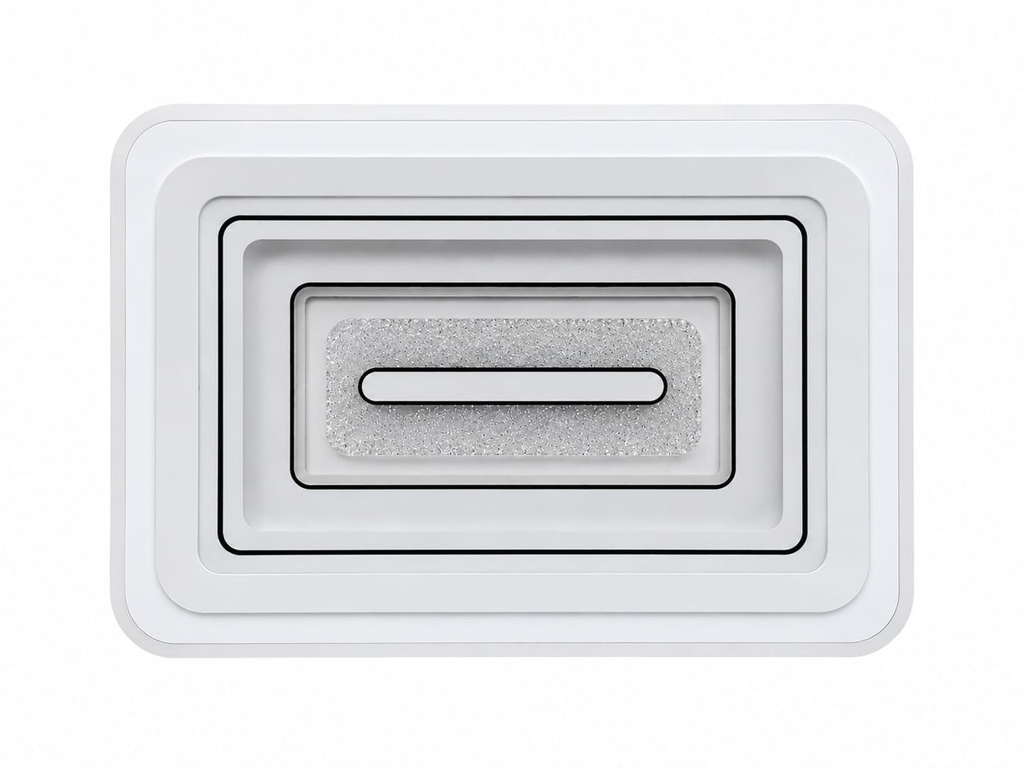LED Modern Rectangle light , Bedroom Study Living Room Fashion Decoration 3 Color Changing Ceiling Light(warm white ,cool white and day light) BQ-DX068