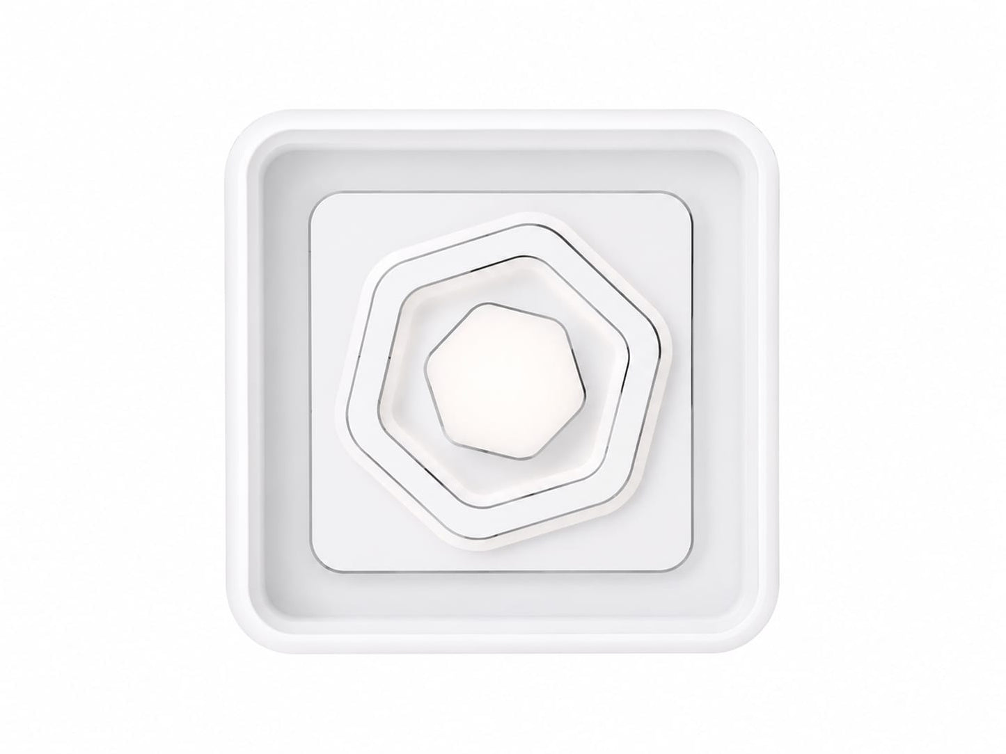 LED Modern Square light , Bedroom Study Living Room Fashion Decoration 3 Color Changing Ceiling Light(warm white ,cool white and day light) BQ-DX065