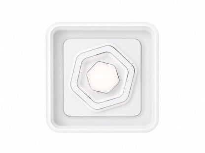 LED Modern Square light , Bedroom Study Living Room Fashion Decoration 3 Color Changing Ceiling Light(warm white ,cool white and day light) BQ-DX065