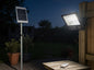200W JT High Bright Solar Flood Light with Remote Control  IP66 Outdoor LED Spotlight