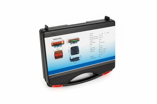 Wireless LED Trailer Signal Light Kit  Rechargeable Magnetic Trailer Lights