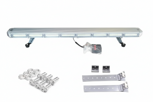 97cm COB Warning Roof Mount Flashing Bar Light 12v-24v Supply