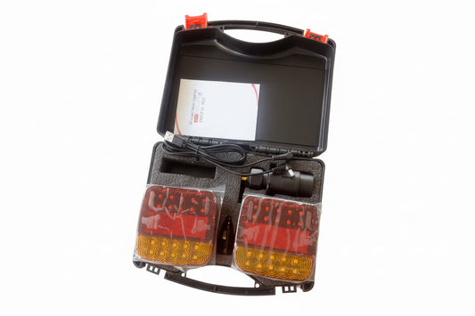 Wireless LED Trailer Signal Light Kit  Rechargeable Magnetic Trailer Lights