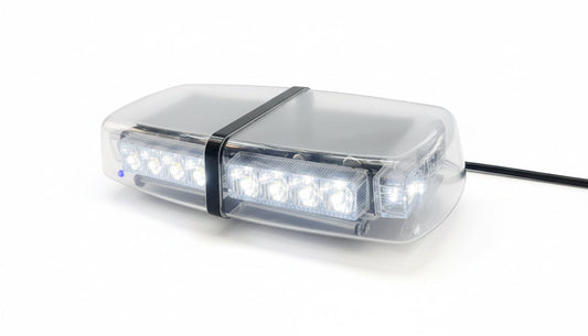 36W LED Magnetic Roof Mount Warning Light  12V/24V White Emergency Strobe (DP-COB)