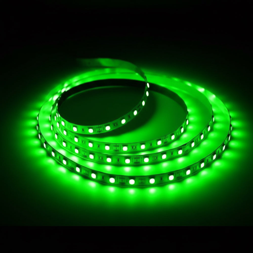 12V 8mm 5050 LED Strip Light  60 LEDs/M 5M Roll (All Colors)