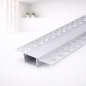 55mm x 20mm x 13mm Recessed Aluminium Drywall LED Profile  Trimless Plaster-In Channel (3 Meter)